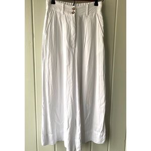 H&M High-Waisted Wide Cropped Pants